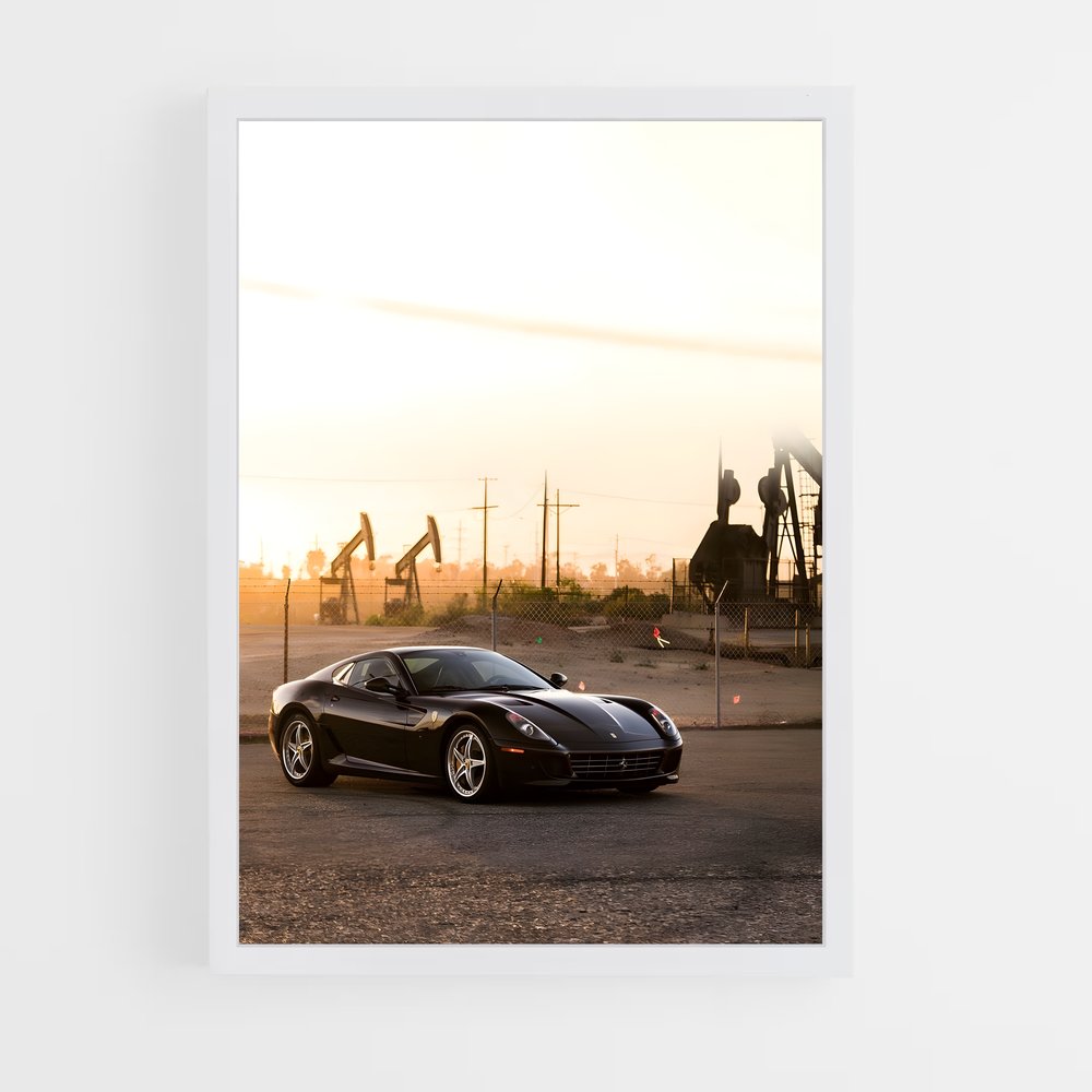 Poster Mirage de Vitesse – affiche Ferrari (vue 3)